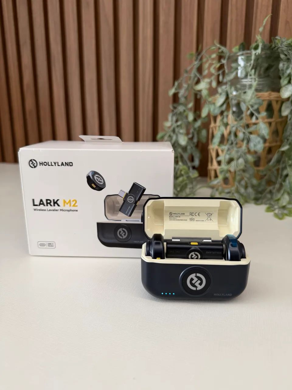 Hollyland Lark M2 USB-C Preto - A PRONTA ENTREGA