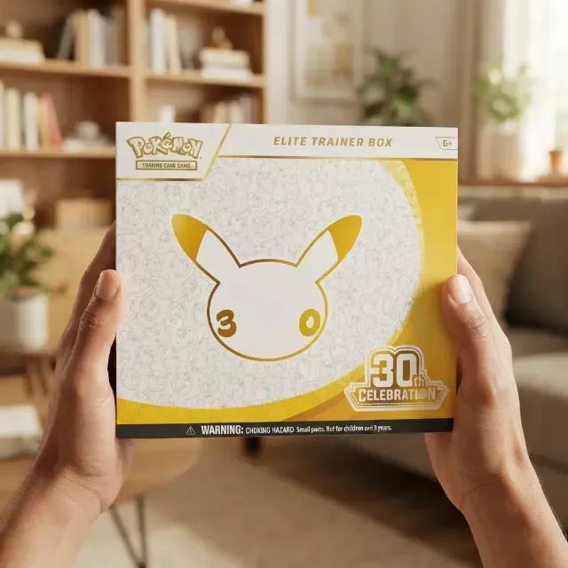 Elite Trainer Box 30th Celebration - Inglês - Selado - Brinquedos