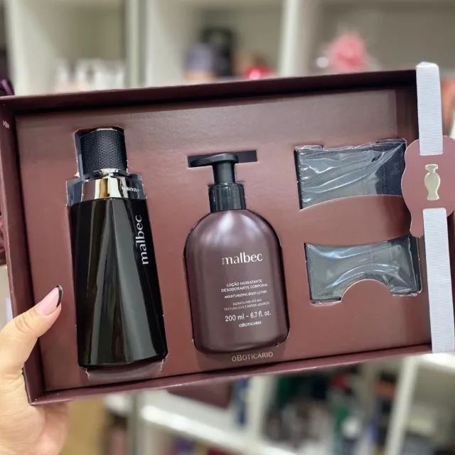 Kit Presente Malbec Perfume + Hidratante + Carteira - Foto 4