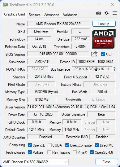 Rx 580 de 8gb - Foto 5