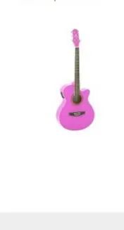 Violão acústico Rosa 
