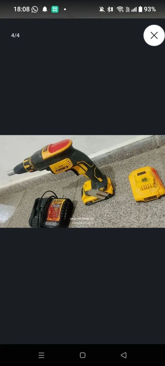 Vendo parafusadeira Dewalt 