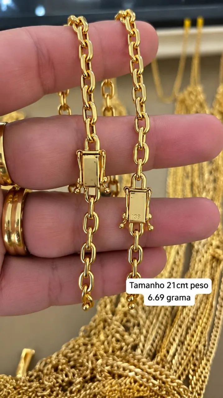 Pulseira Ouro 18K 