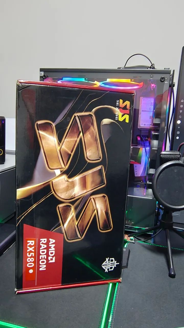 Placa de Vídeo Radeon RX580 SIS - Foto 2