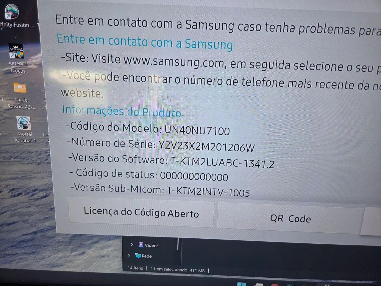 Smart TV Samsung 4k 40 polegadas  - Foto 2