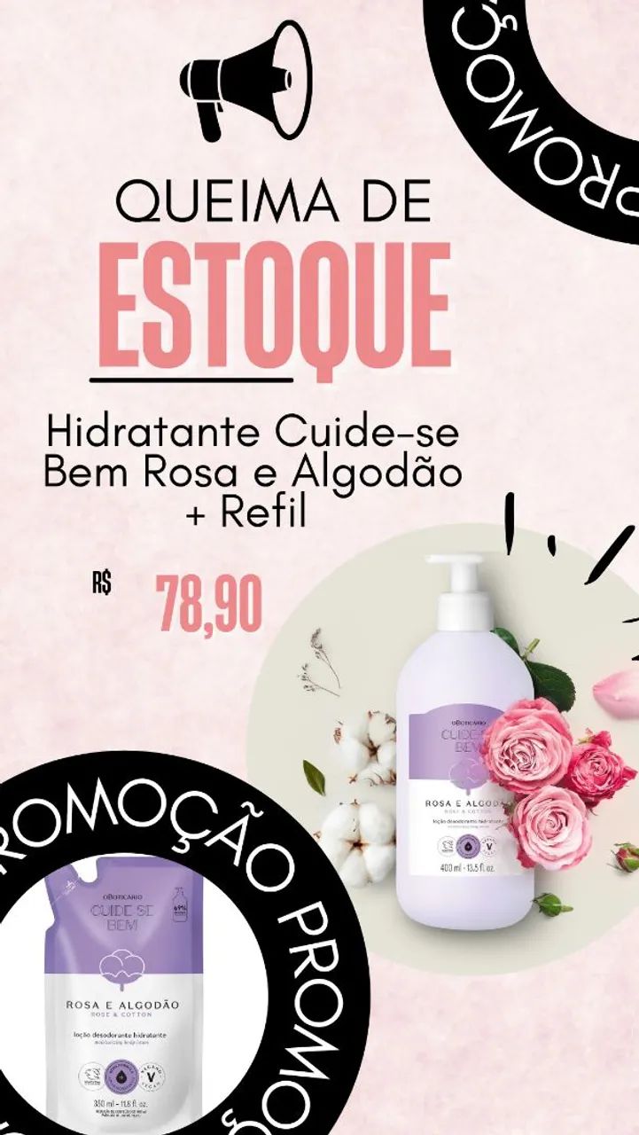 Hidratante Boticário e Natura - Foto 2