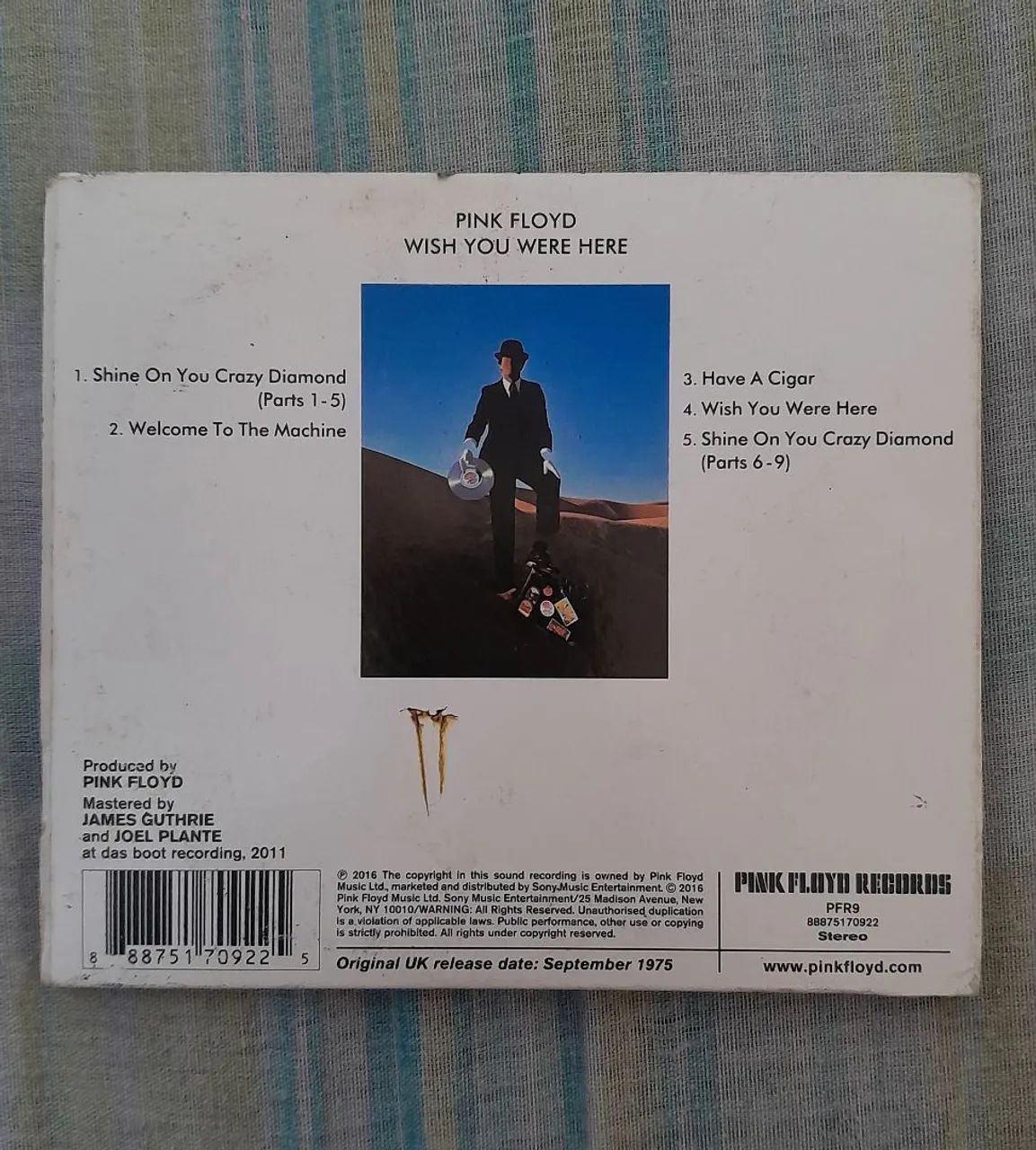 CD Pink Floyd - Wish you were here - Foto 2