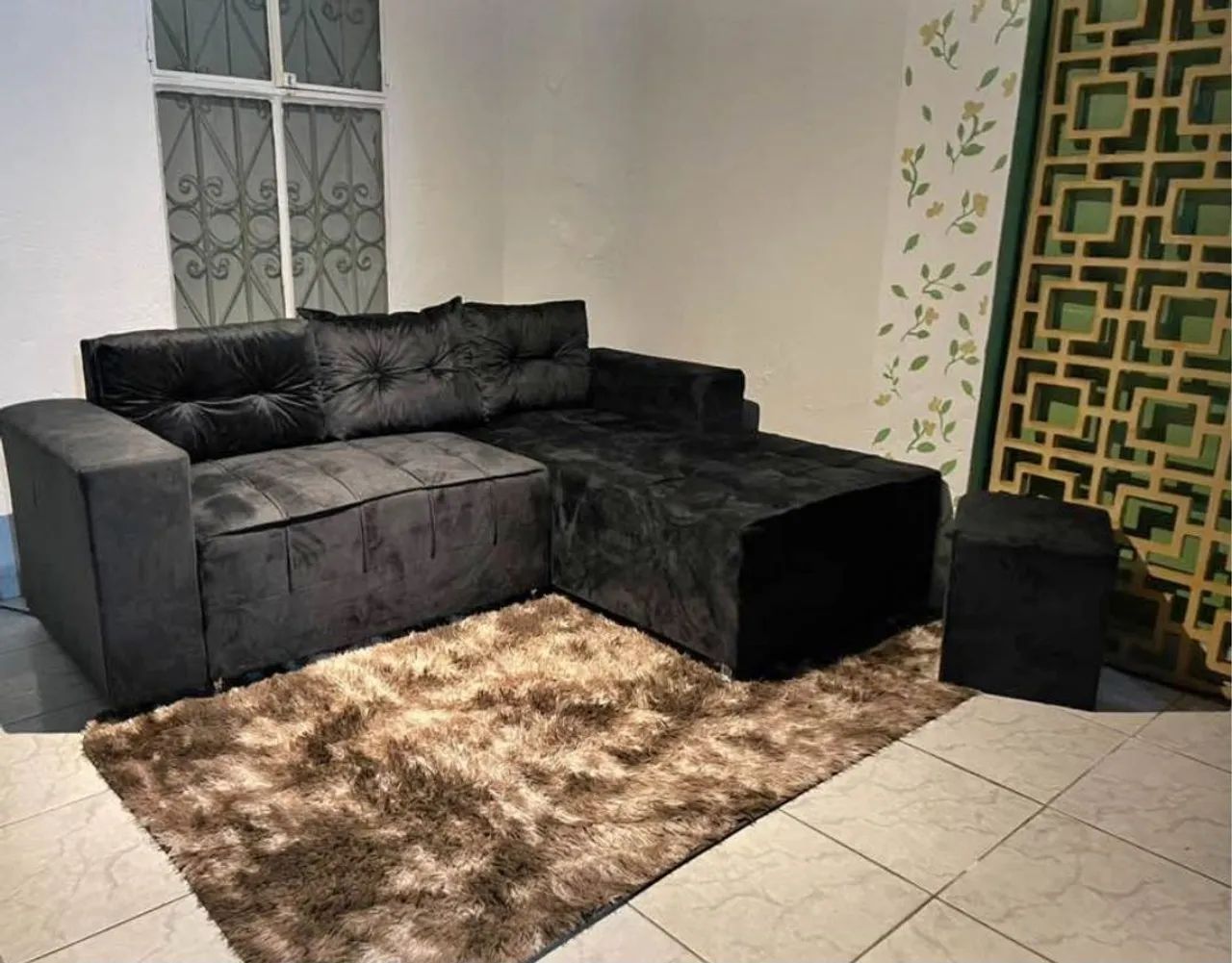 Sofá cheyse de 3 lugares 