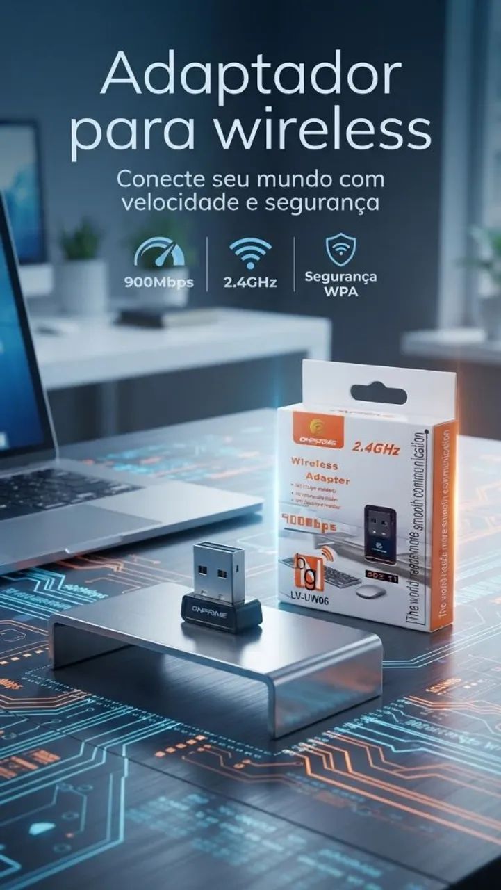 Adaptador wireless 