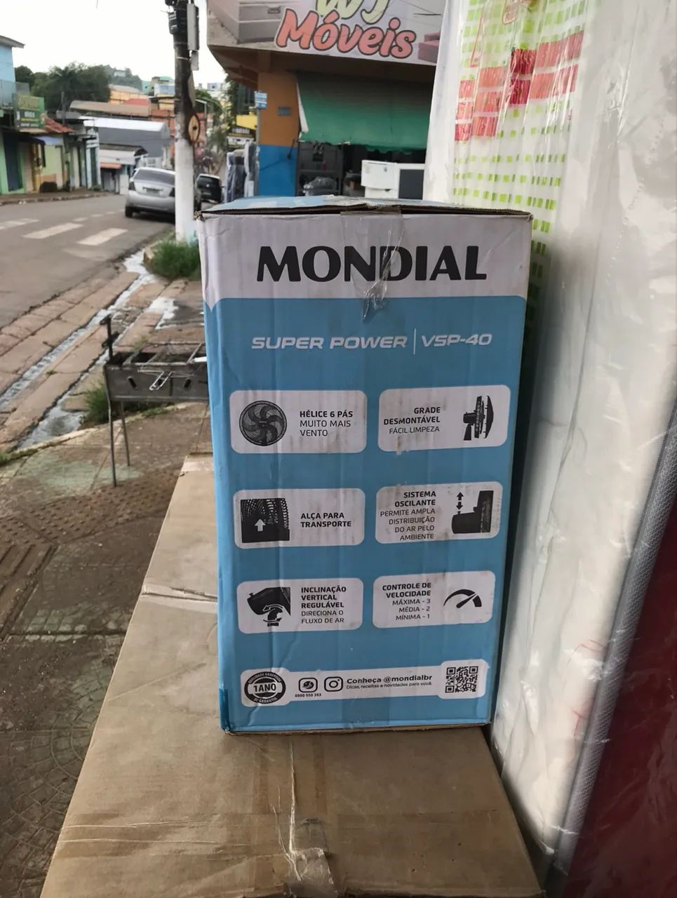 Ventilador Mondial de pé  - Foto 2
