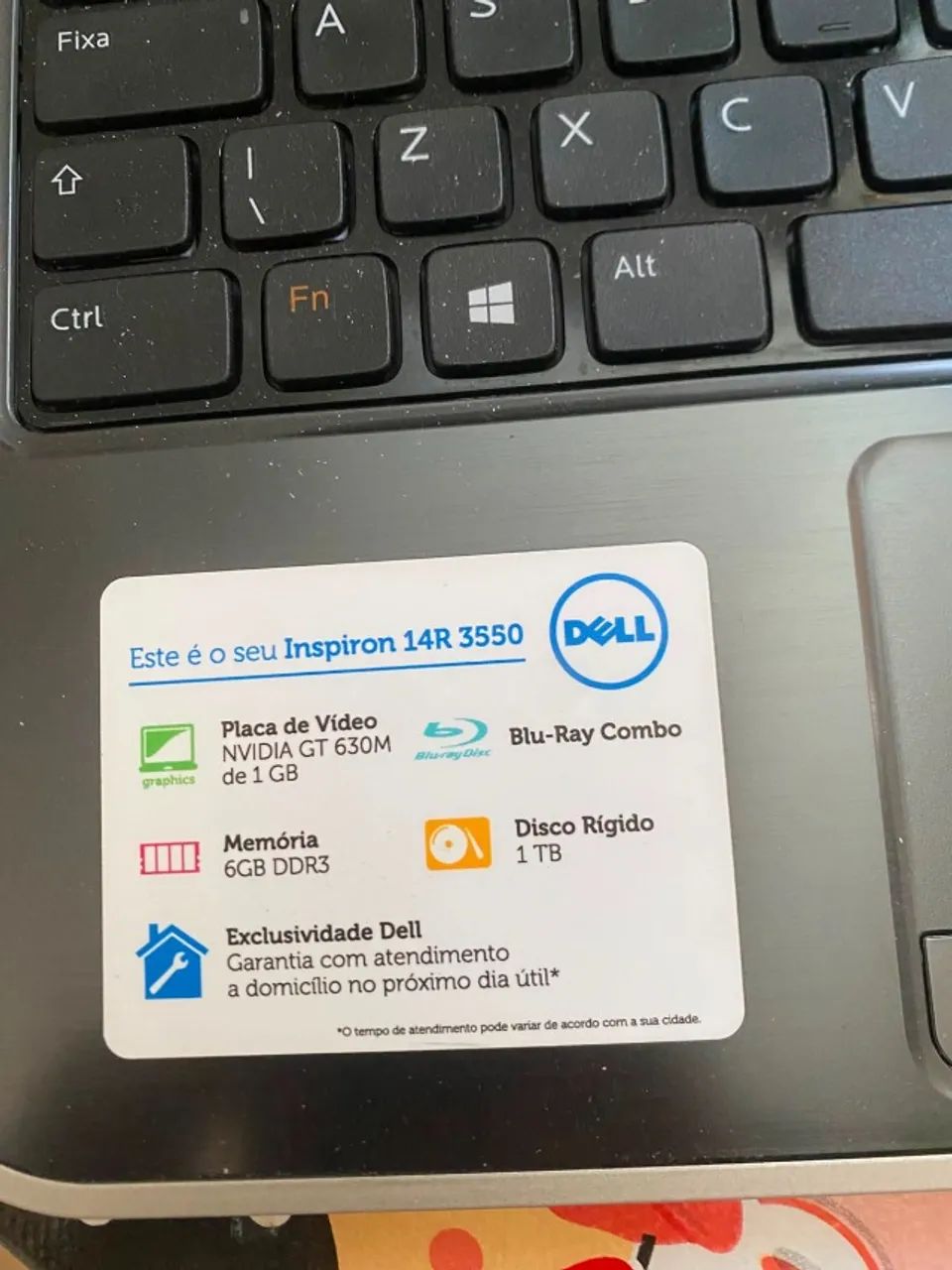 Notebook Dell i5 + SSD 256GB | 6GB RAM | Pronto Para Uso - Foto 2