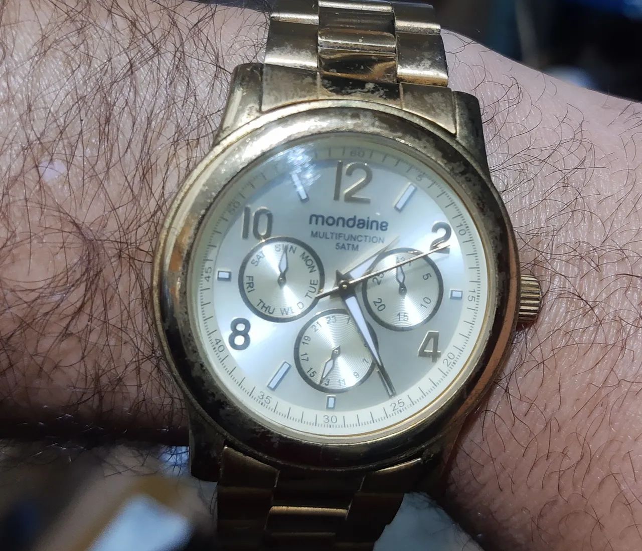 Relógio antigo Mondaine original funcionando 