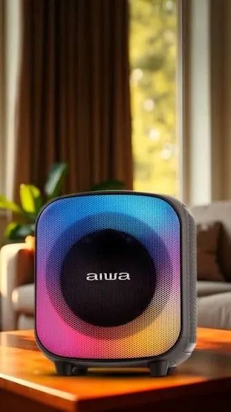 Caixa de som aiwa partbox  - Foto 4