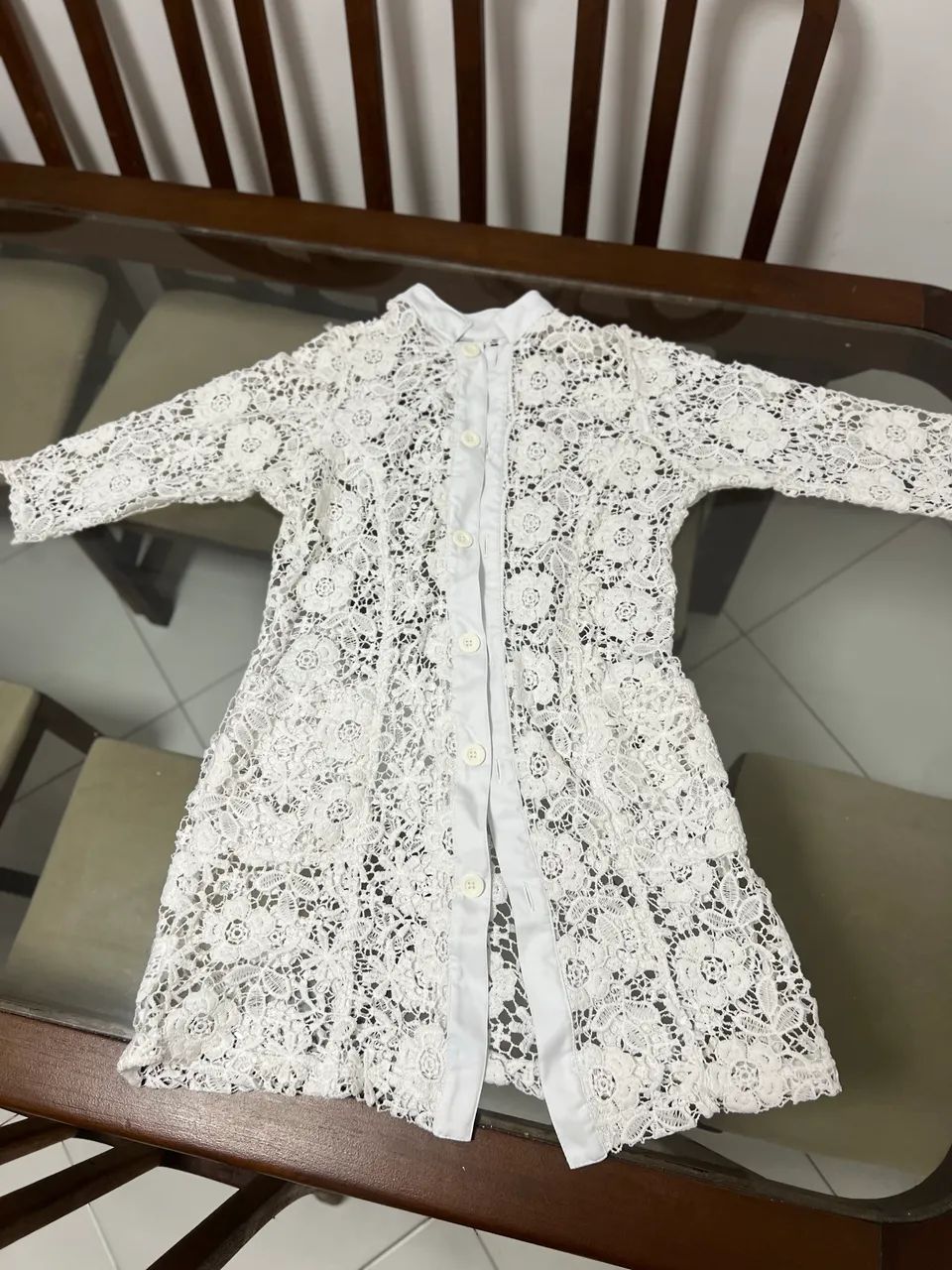 Jaleco de renda  - Foto 2