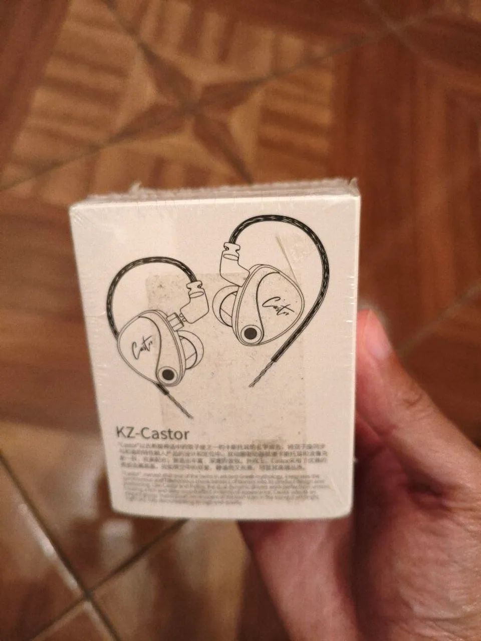 Fone KZ CASTOR versão sem microfone - Fone de palco  - Foto 3