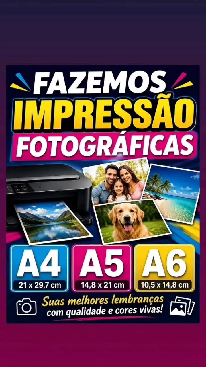 IMPRESSÃO FOTOGRÁFICA 