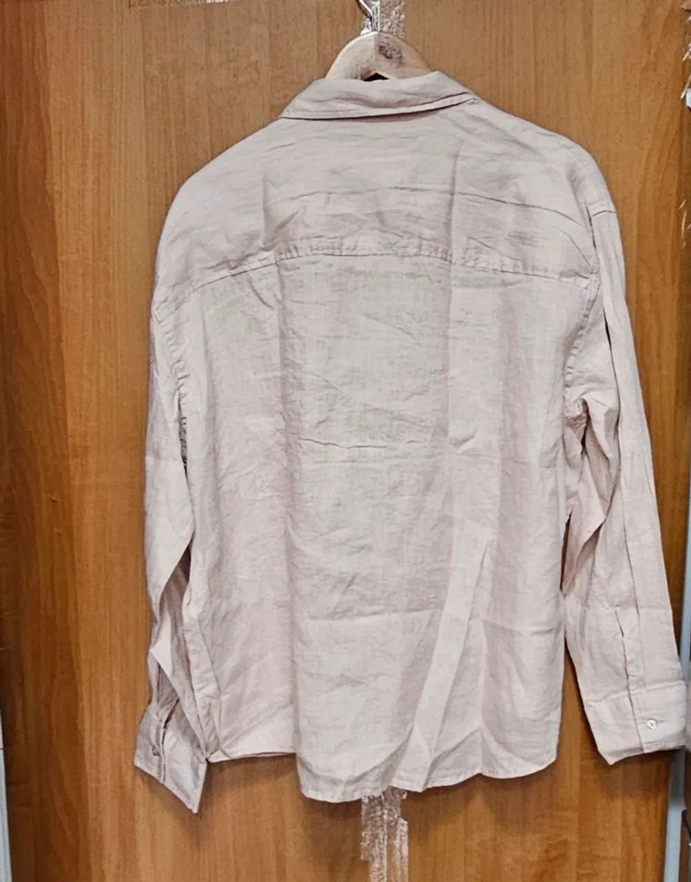 Camisa 100% linho tam M. Nova. - Foto 2