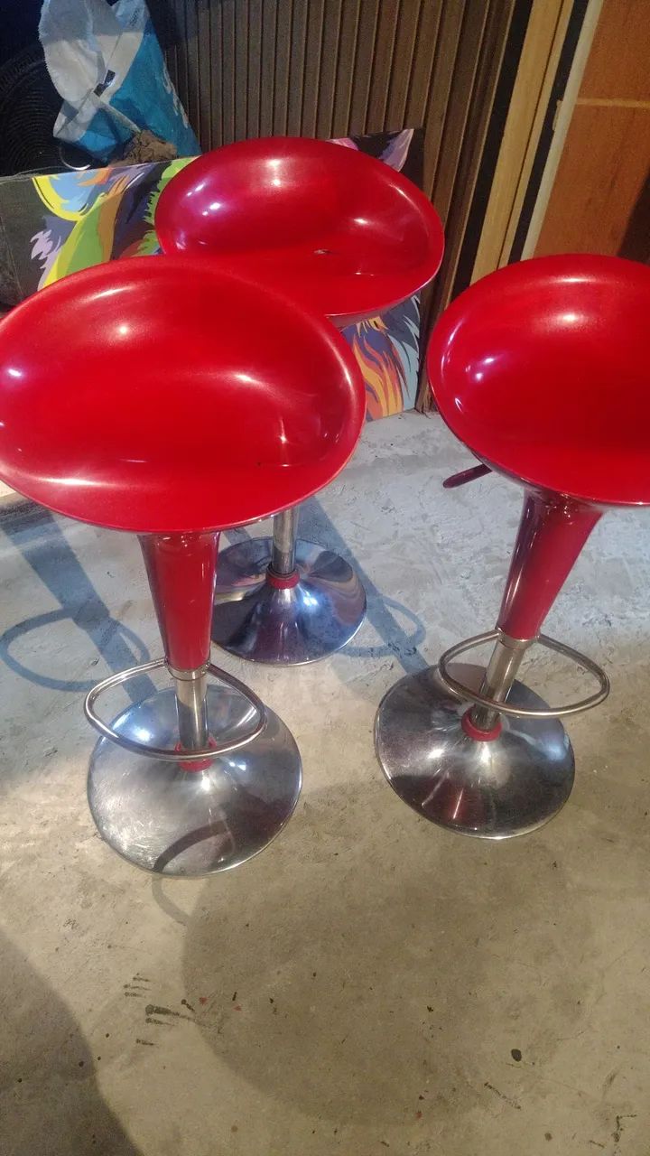 Banqueta vermelha 