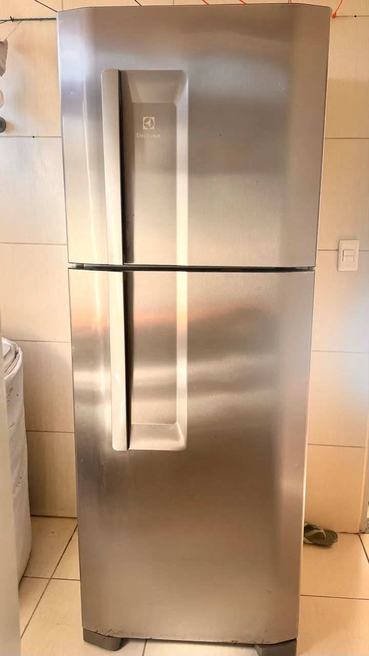 GELADEIRA DUPLEX 320L INOX 