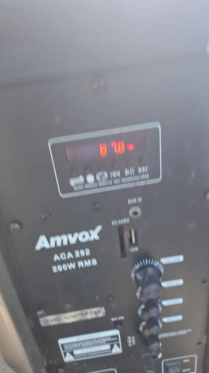 Caixa de som anvox aca 292 - Foto 3