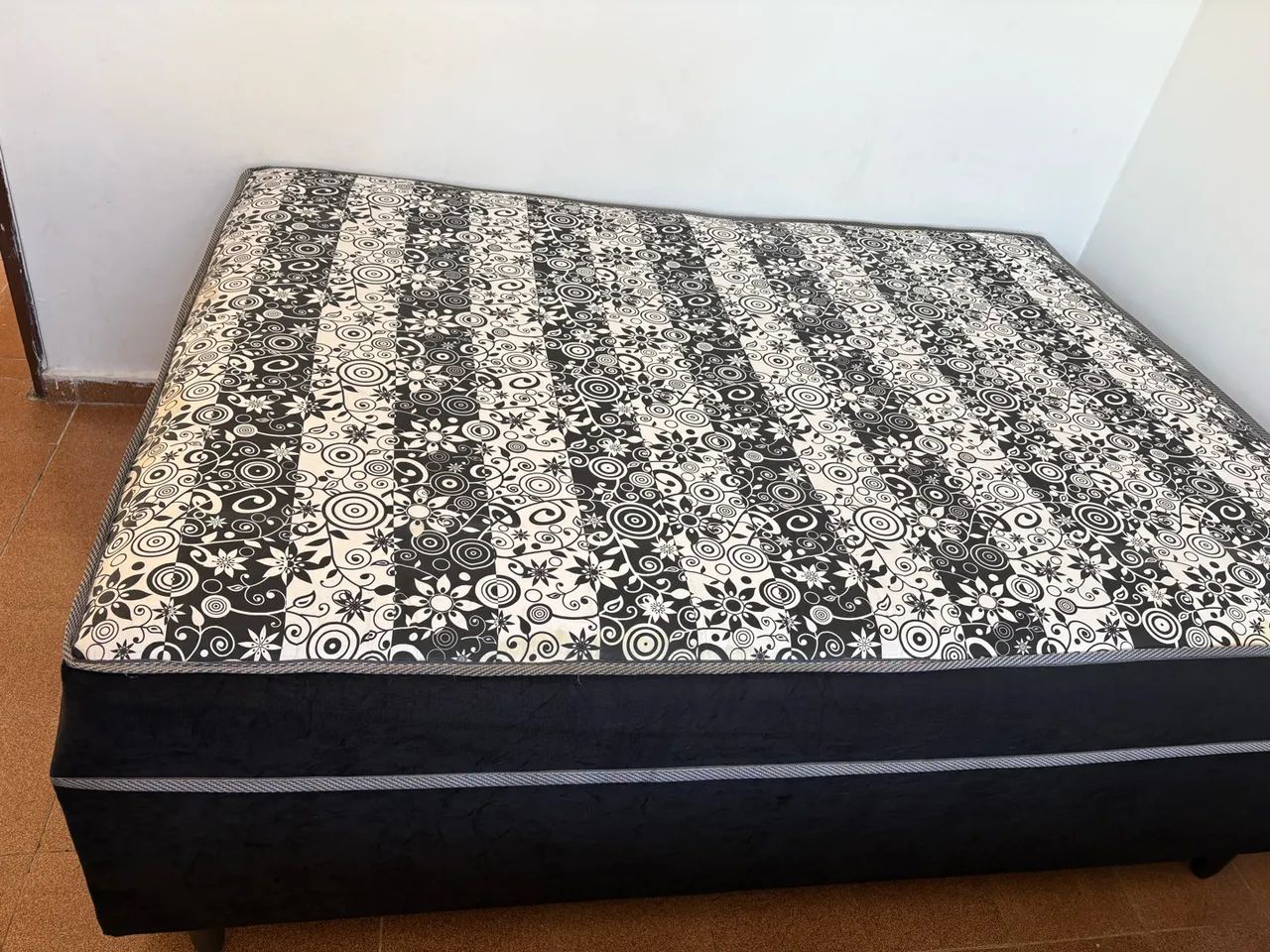 Cama Box colchão estampado  - Foto 3