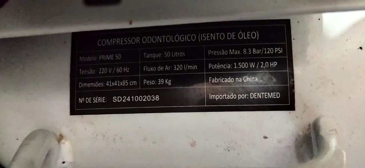 Compressor odontológico urgente  - Foto 2