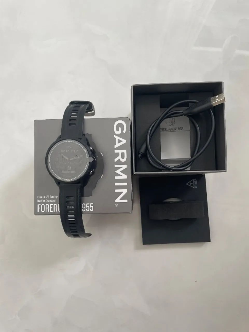 Relógio Multisport Garmin Forerunner 955 - Foto 2