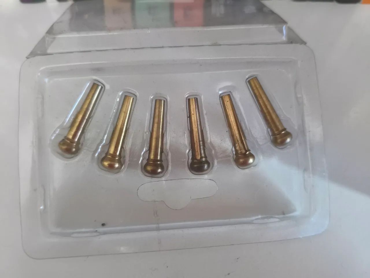 Pinos para viol ão em metal  - Foto 2