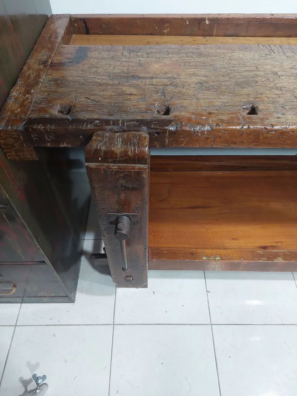 Bancada de carpinteiro centenária  - Foto 2