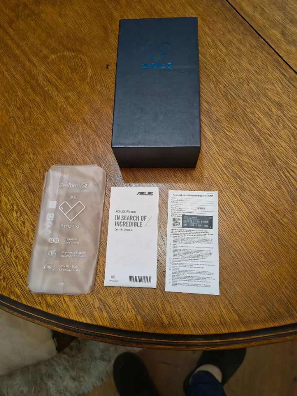 Caixa Original Celular Asus Zenfone 5