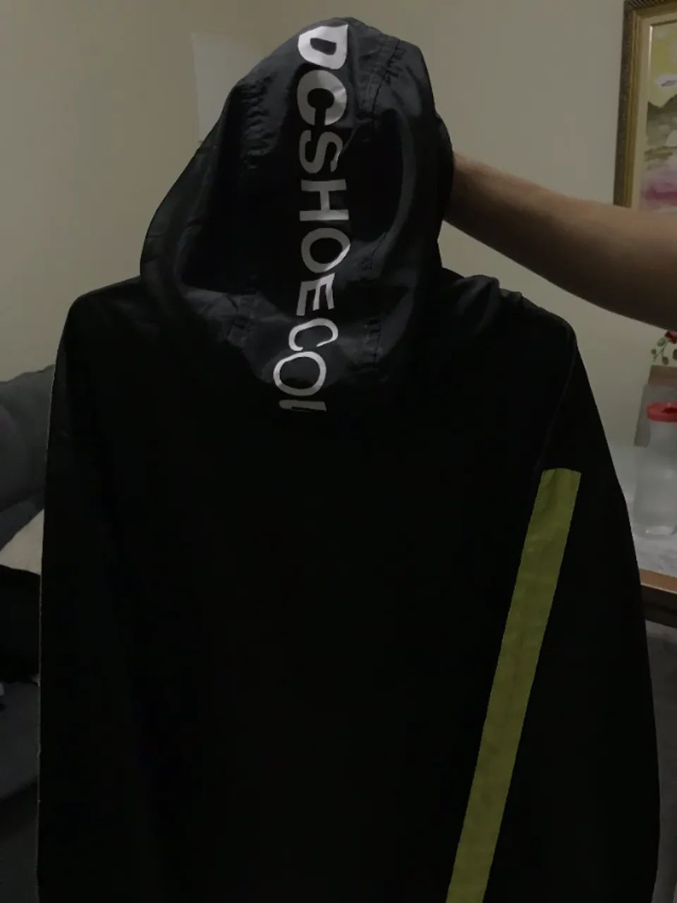 Jaqueta Corta Vento DC Shoes Hood Stripe - Foto 5