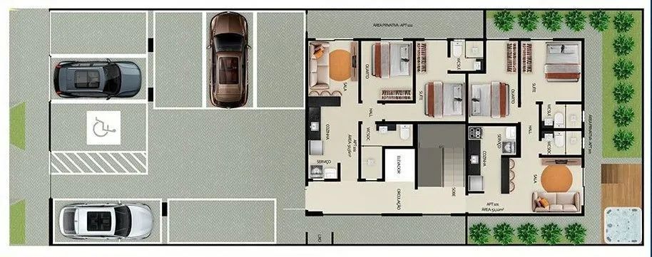 Apartamento Residencial / Jardim Cidade Universitária