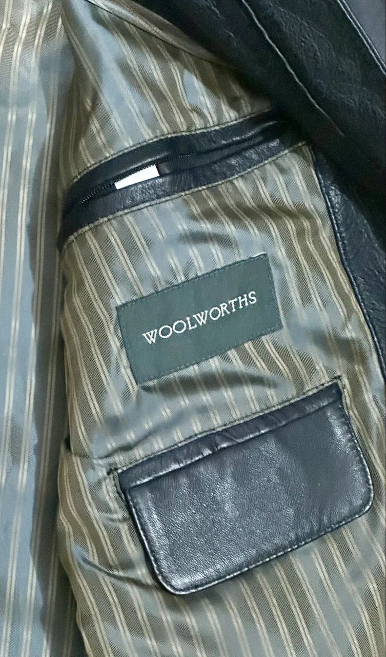 Jaqueta Couro WOOLWORTHS. (Couro Legítimo) - Foto 3