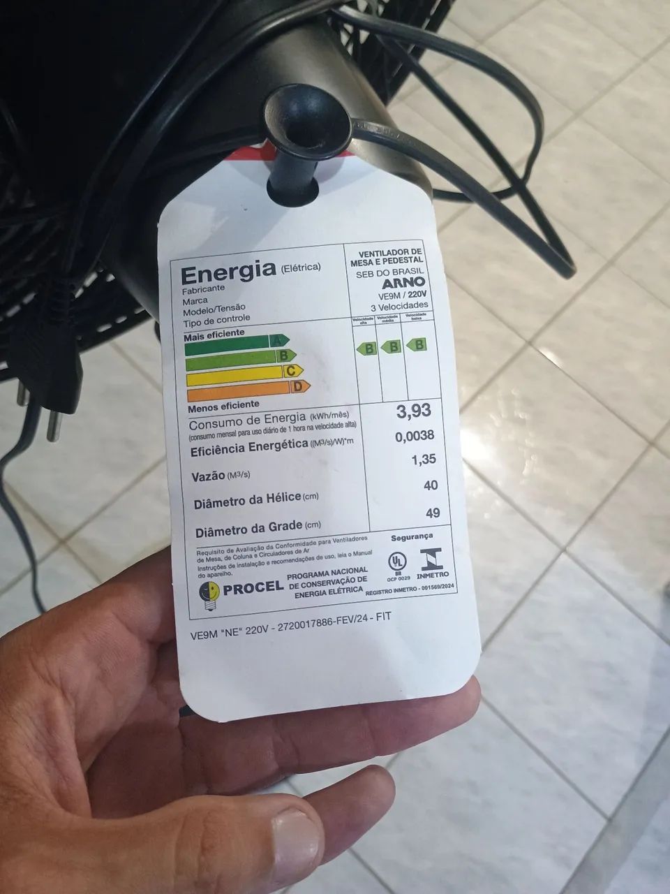 Vendo ventilador Arno  Xtreme 9 - Foto 3