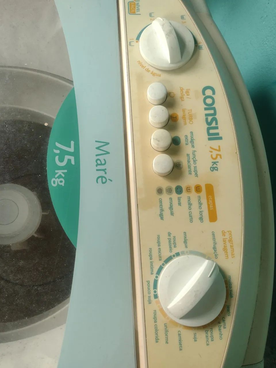 Máquina de lavar roupa Consul centrífuga leia