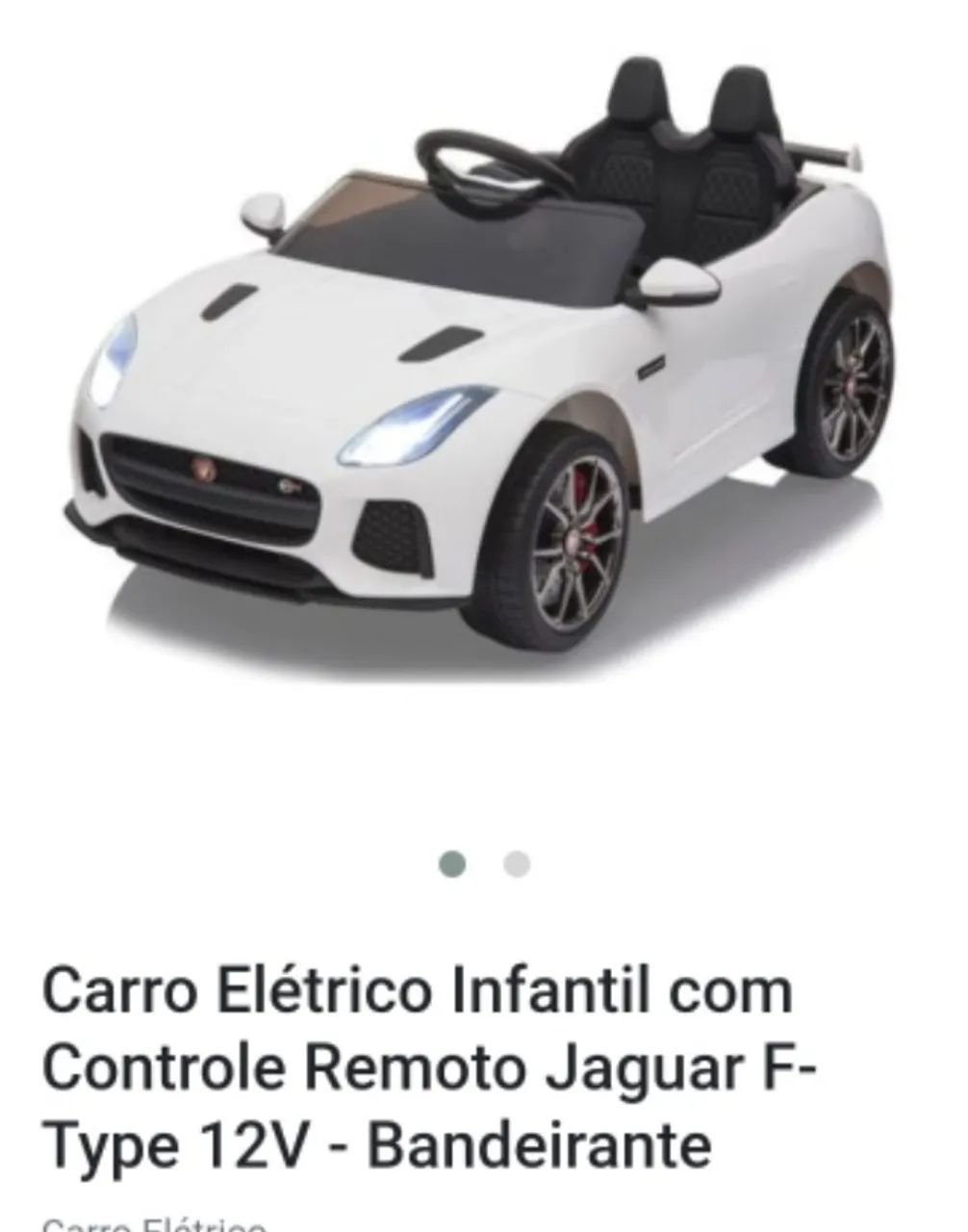 Carrinho elétrico 