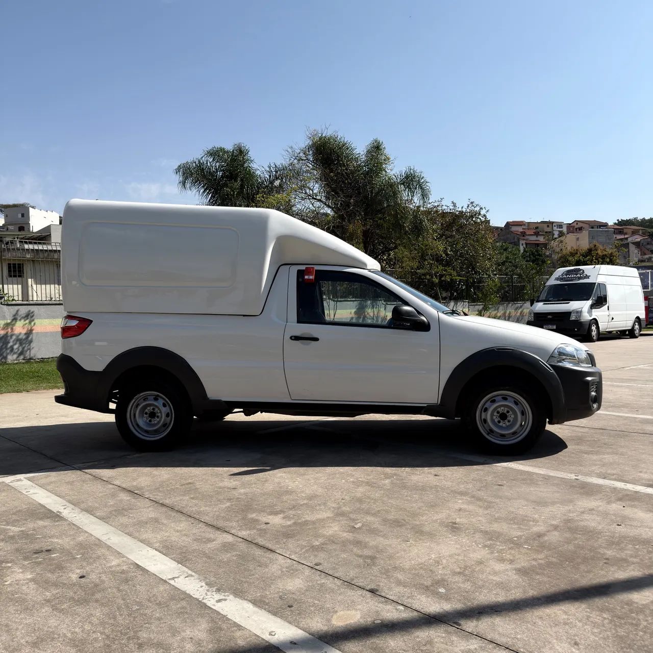 Fiat Strada Working Hard 1.4 Fire Flex 8V CS 2020 - Foto 5