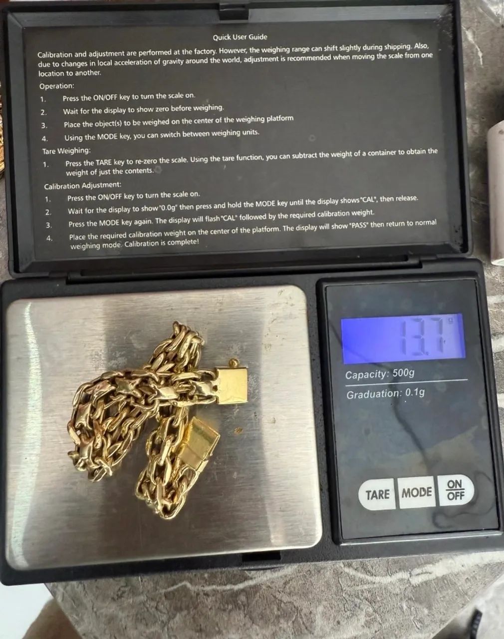 Pulseira e corrente de ouro 18k - Foto 5