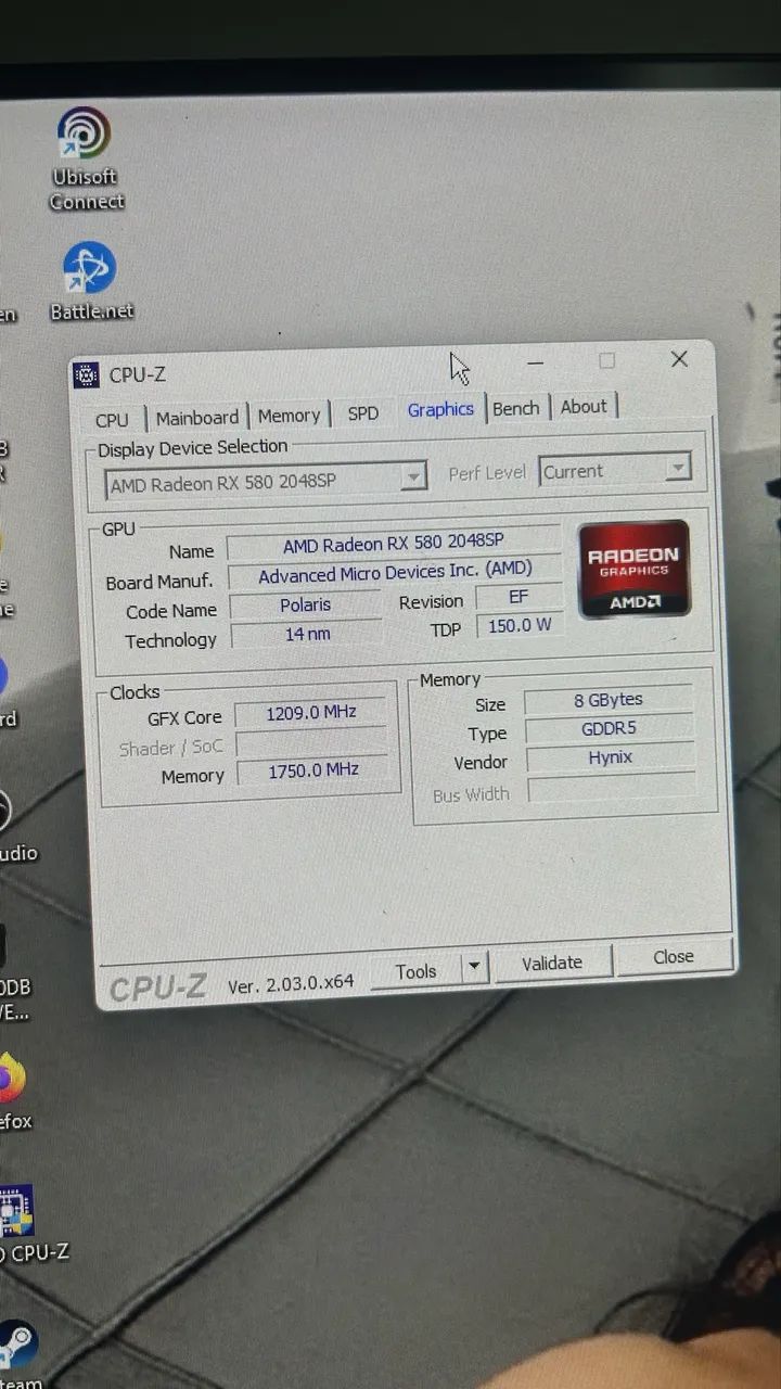 Placa de video Rx 580 8gb - Foto 5