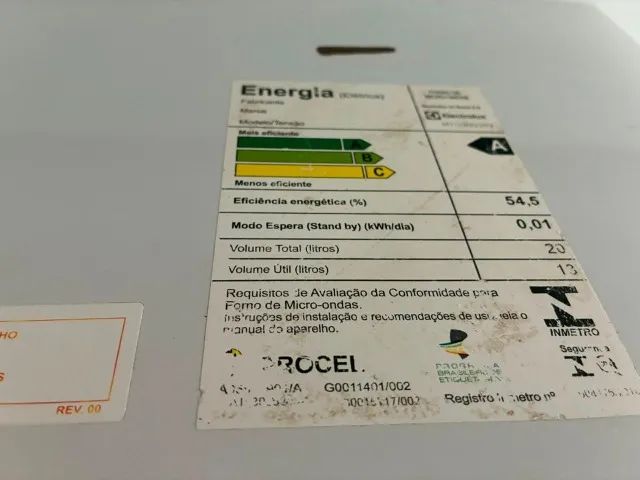 Micro-ondas Electrolux 20L - Funcionando Perfeitamente - Foto 3