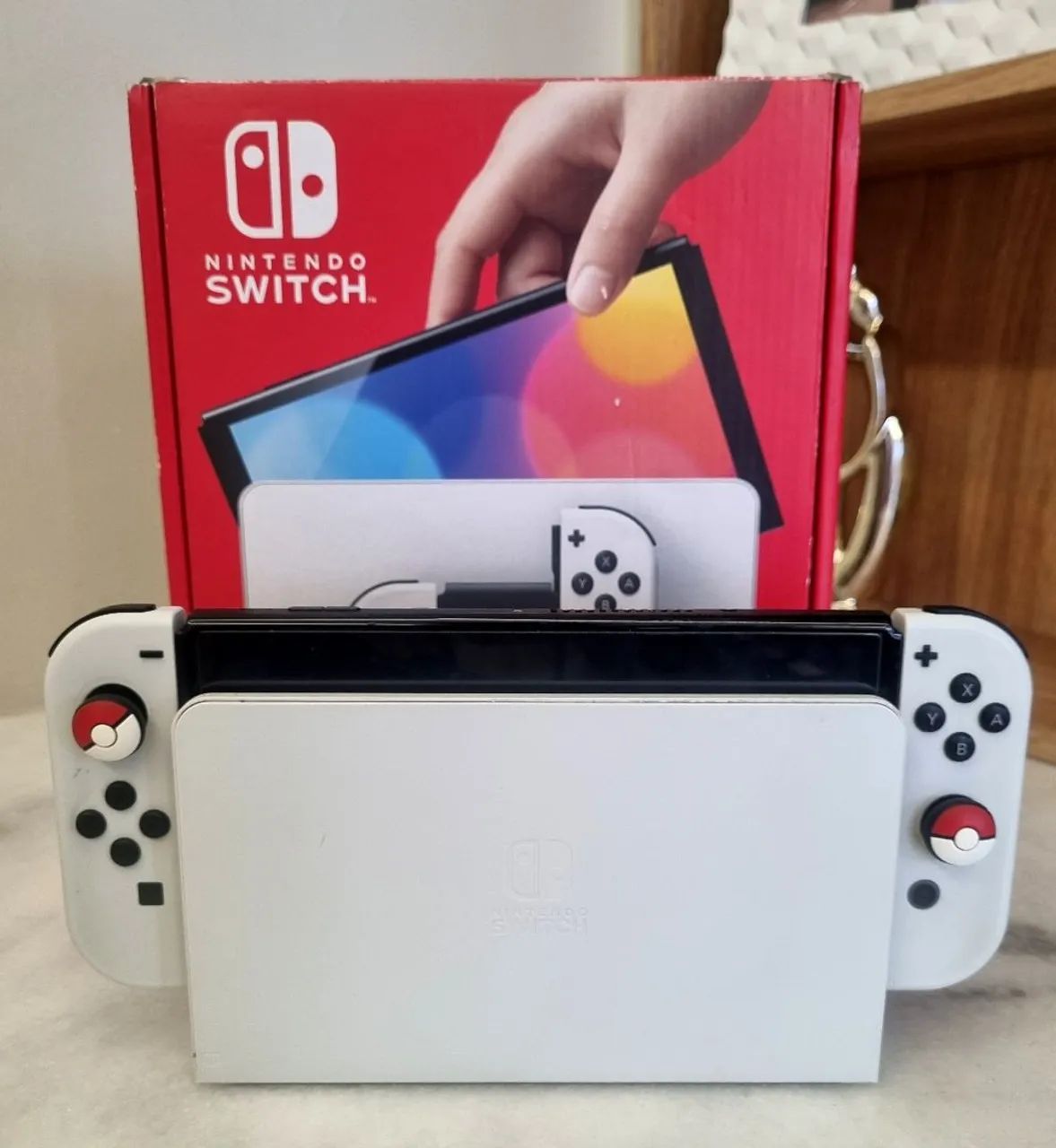 Nintendo Switch OLED Branco - Excelente estado