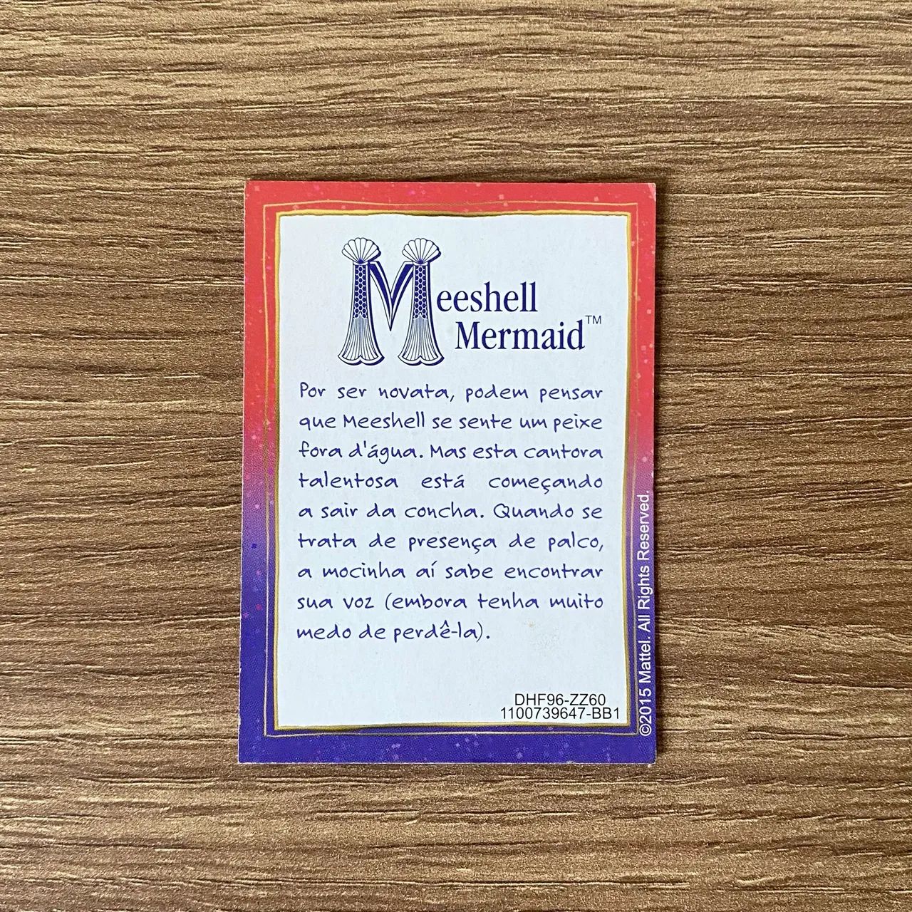 Card Meeshell Mermaid Ever After High - Foto 2