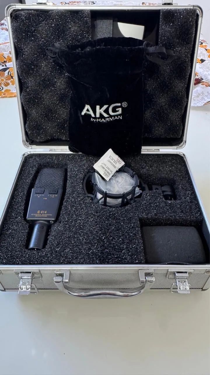 MICROFONE AKG C414 SEMINOVO  - Foto 4
