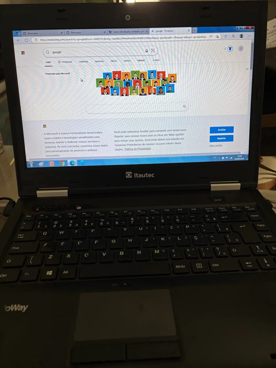 Notebook Itautec