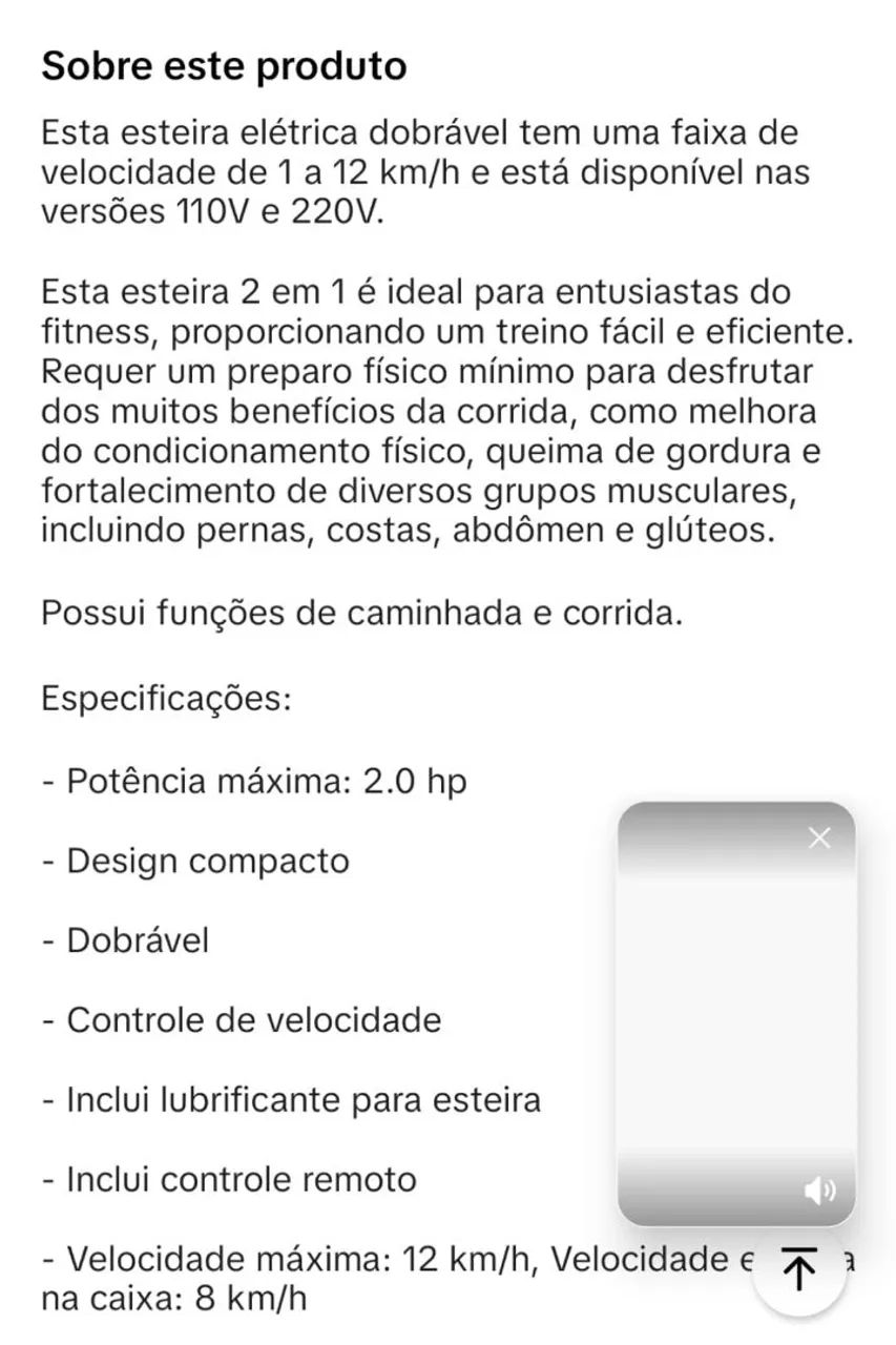 Vendo esteira elétrica barata  - Foto 3