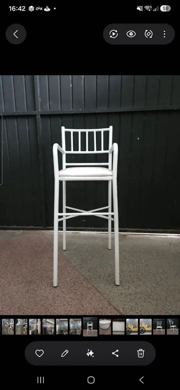 Cadeira de bebê para restaurante e eventos 