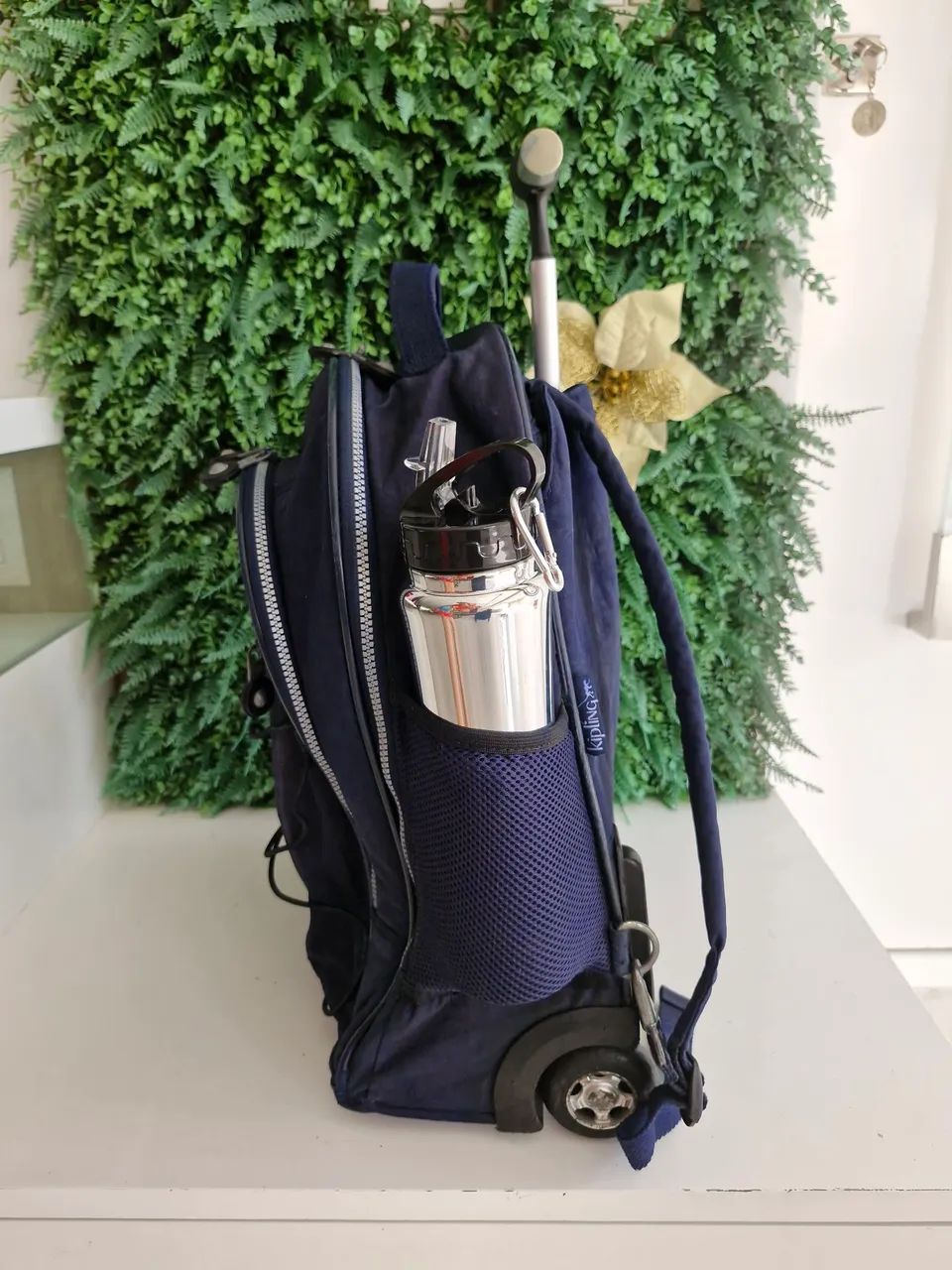 Mochila kipling ORIGINAL c 2 rodinhas  - Foto 5