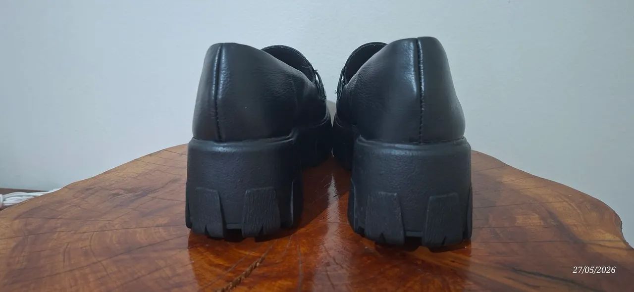 Mocassim tratorado couro legítimo - Foto 4