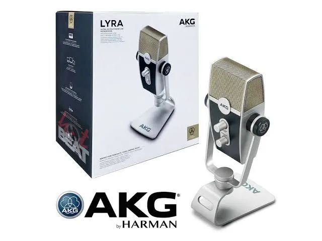 Microfone Usb Akg Lyra - Microfones e Gravadores - Vila São José