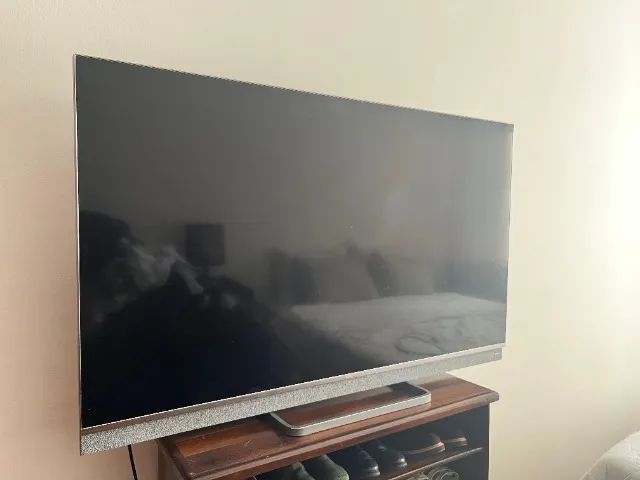 Smart TV 55 Polegadas 4K Mini LED TCL 55C825 VA 120Hz - Foto 4